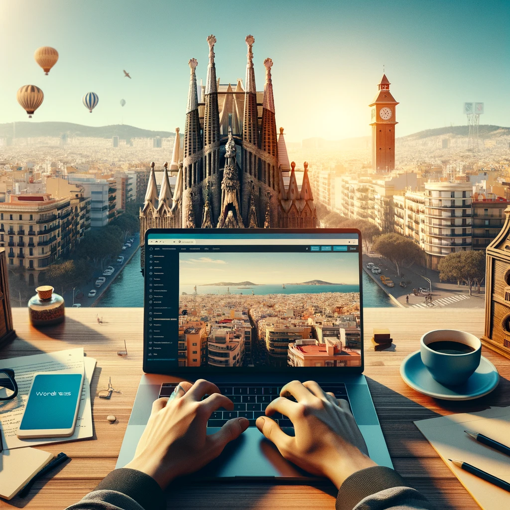 wordpress webdesigner barcelona